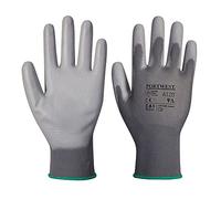 Portwest A120 Breathable PU Palm Glove Grey, X-Small