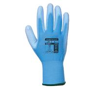 Portwest PU Palm General Handling Grip Gloves Blue M