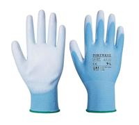 Portwest A120 Breathable PU Palm Glove Blue, Small