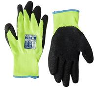 Portwest A140 Thermal Grip Latex Glove Black XL Colour: Black, Hand Si XL