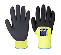 Portwest A146 Twin Lined Flexible Arctic Winter Glove Yellow, X-Large