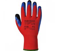 Portwest A175 Duo-Flex Glove Red/Blue Size: XL Colour: Red/Blue, Hand XL