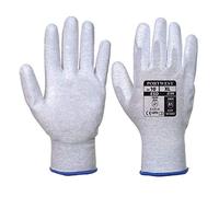 Portwest A199 Antistatic PU Palm Glove Grey, Large