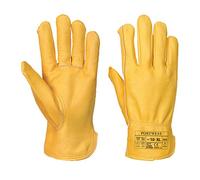 Portwest Lined Driver Glove, Size: XL, Colour: Tan, A271TARXL