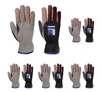 Portwest A280 Cold Protection Wintershield Glove Black/Orange, Large (Pack of 5)