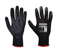 Portwest A320 ANSI Nitrile Foam Dexti-Grip Glove Black, Medium