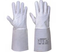 Portwest A520 Premium Tig Welding Gauntlet Grey Size: 2XL Colour: Grey 2XL