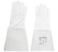 Portwest Premium Tig Welding Gauntlets Grey L Pack of 1
