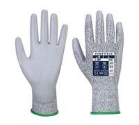 Portwest A620 Comfort LR Cut PU Palm Glove Grey, Large