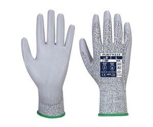 Portwest A620 Comfort LR Cut PU Palm Glove Grey, Large