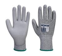 Portwest A622 Cut Resistant MR PU Palm Glove Grey, 3X-Large