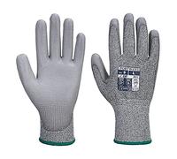 Portwest MR Cut PU Palm Glove Grey S Colour: Grey, Size: S S