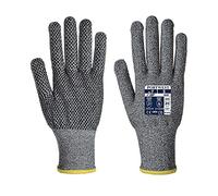 Portwest A640 Cut Resistant Sabre-Dot Glove Grey, XX-Large