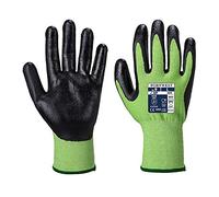 Portwest A645 Cut Resistant Green Cut - Nitrile Foam Green/Black, Small