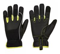 Portwest A771 PW3 Tradesman Glove Black/Yellow Size: L Colour: Black/Y L