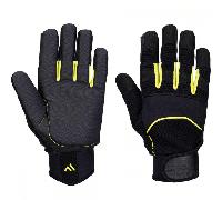 Portwest A791 Mechanics Anti-Vibration Glove Black XL Colour: Black, H XL