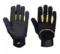 Portwest A792 Needle Resistant Glove Black/Yellow 2XL Colour: Black/Ye 2XL