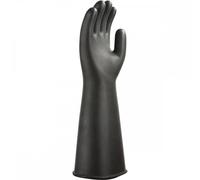 Portwest A802 Heavyweight Latex Rubber Gauntlet Black Size: 2XL Colour 2XL