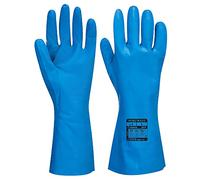 Portwest A814 Food Approved Nitrile Gauntlet Blue, X-Small