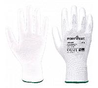 Portwest AB129 PU Palm Glove (288 Pairs) White XS Colour: White, Hand XS