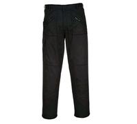 Portwest Action Trousers - Black - 36in. Waist (Short)