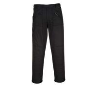 Portwest Action Trousers S887 Comfort Reinforced Knee Black 40