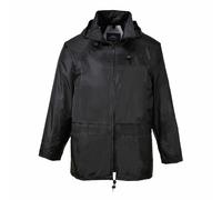 (Black, 2XL) Portwest Rain Jacket