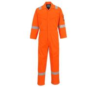 Portwest AF73 Araflame Work Lightweight FR Coverall Long Sleeve Radio Loops