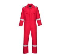 Portwest AF73 Araflame Work Lightweight FR Coverall Long Sleeve Radio Loops