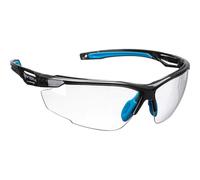 Portwest Anthracite KN Safety Glasses Black Clear