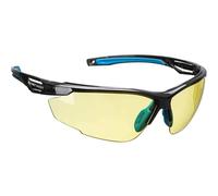 Portwest Anthracite KN Safety Glasses Black Amber