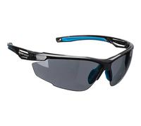 Portwest Anthracite KN Safety Glasses Black Smoke