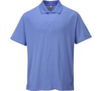 Portwest Anti-Static ESD Polo Shirt, Size: L, Colour: Hamilton Blue, AS21HBRL