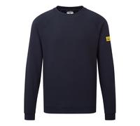 PORTWEST Anti-Static ESD Sweatshirt Comfort Raglan Sleeve Crew Neck Safety #AS24