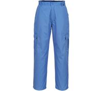 Portwest Anti-Static ESD Trouser, Trouser Length: Regular, Color: Hamilton Blue, Size: XXL, AS11HBRXXL