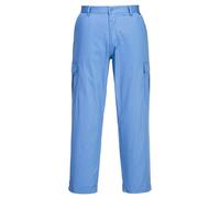 Portwest Anti-Static ESD Trouser, Trouser Length: Regular, Color: Hamilton Blue, Size: Medium, AS11HBRM