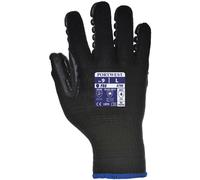 Portwest Anti Vibration Gloves Black L Pack of 1