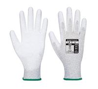 Portwest A199 Antistatic PU Palm Glove Grey, Medium