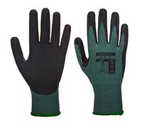 Portwest AP32 Reinforced Thumb Dexti Cut Pro Glove Black/Gray, Small