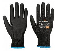 Portwest AP34 LR15 Nitrile Foam Touchscreen Glove (Pk12) Black 2XL Col 2XL