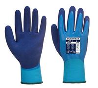 Portwest AP80 Lightweight Liquid Pro Glove Blue, Medium | Blue, Medium, EN388 2131X, ANSI Cut A1, EN ISO 21420 Dexterity 5, 13 Gauge Nylon Liner, CE Certified, Wet Handling