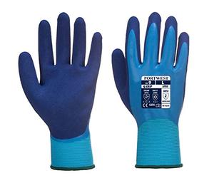 Portwest AP80 Lightweight Liquid Pro Glove Blue, X-Large | Blue, X Large, EN388 2131X, ANSI Cut A1, EN ISO 21420 Dexterity 5, 13 Gauge Nylon Liner, CE Certified, Wet Handling