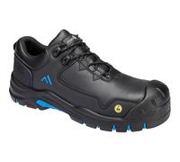 Portwest Apex Compositelite ESD Safety Shoes Black / Blue Size 10