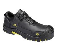 Portwest Apex Compositelite ESD Safety Shoes Black / Yellow Size 8