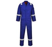 Portwest Araflame Silver Coverall, Size: 36, Colour: Royal Blue, AF73RBR36