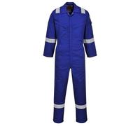 Portwest Araflame Silver Coverall, Size: 46, Colour: Royal Blue, AF73RBR46