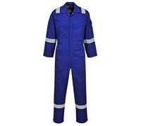 (Royal Blue, 50") Portwest Araflame Silver Coveralls