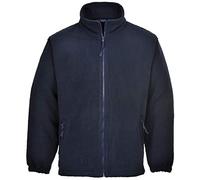 Portwest Aran Fleece Jacket, Color: Navy, Size: Large, F205NARL