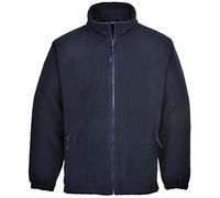 Portwest Aran Fleece Jacket, Color: Navy, Size: Small, F205NARS