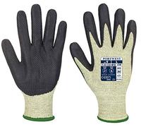 Portwest Arc Grip Flame Resistant Gloves Green / Black L Pack of 1